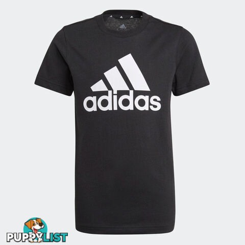 Adidas Boys Big Logo Tee - Black - ADIDAS