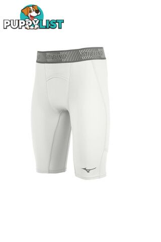 Mizuno Aero Vent Youth Padded Sliding Shorts - White - MIZUNO