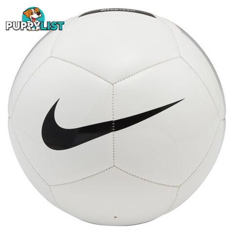 Nike Pitch Team Soccer Ball - White - NIKE