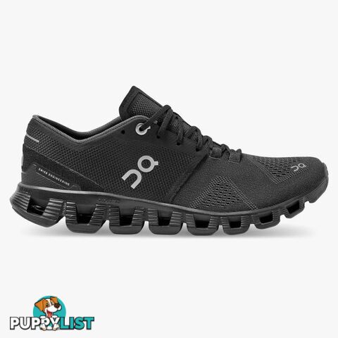 ON Cloud X Mens Training Shoe - Black/Asphalt - ON