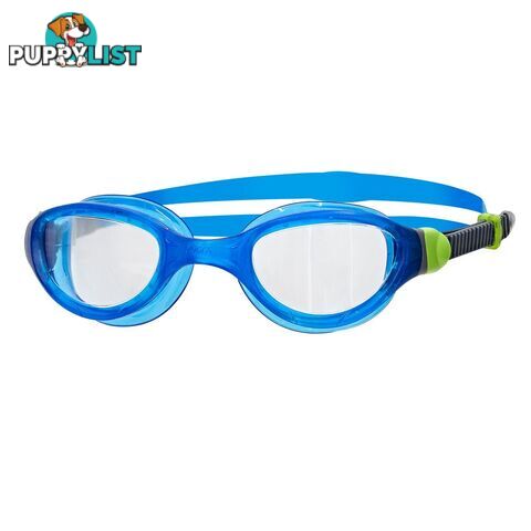 Zoggs Phantom 2.0 Swim Goggles - Blue/Grey/Clear - ZOGGS - 749266055163