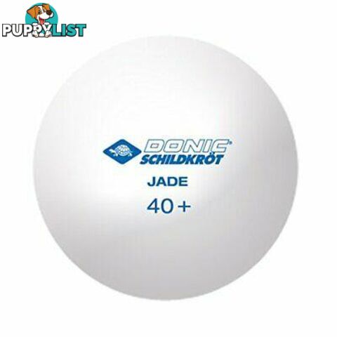 Donic SchildKrot 6 Pack 40MM Table Tennis Balls - White - DONIC - 4000885837100