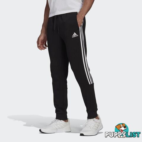 Adidas Mens Cut 3 Stripe Pant - Black/White - ADIDAS - 4062065220287