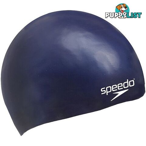 Speedo Junior Plain Moulded Silicone Cap - SPEEDO