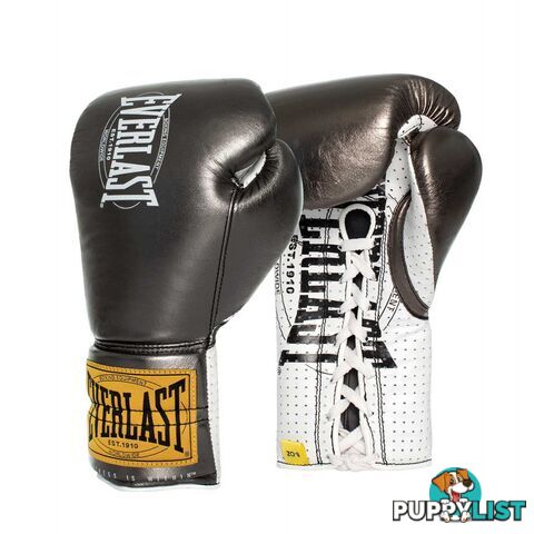 Everlast 1910 Classic 8oz Fight Glove - Metallic Grey - EVERLAST - 9320153915244