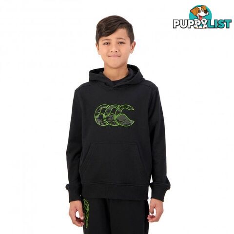 Canterbury Kids Militia Hoodie - Jet Black - CANTERBURY