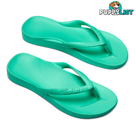 Archies Adults Arch Support Thongs - Mint - ARCHIES