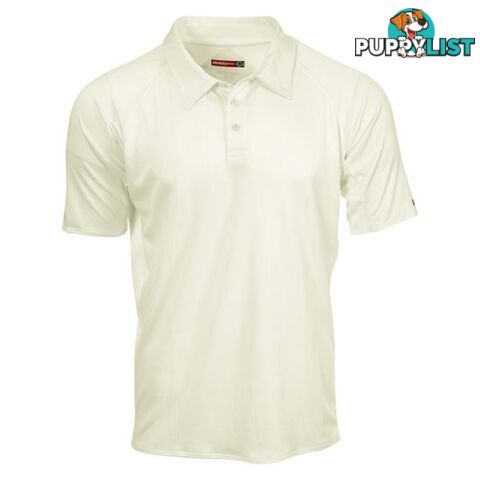 Gray-Nicolls Legend Short Sleeve Mens Shirt - Cream - GRAYNICOLLS