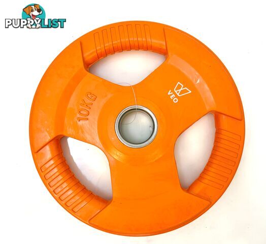 VEO Olympic Rubber Bump Plate 10KG - VEO