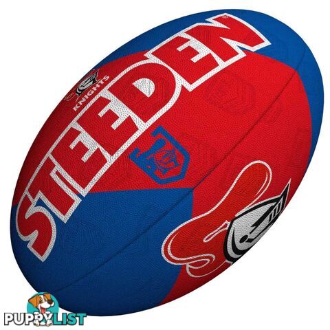 Steeden NRL Knights 11 Inch 2021 Supporter Ball - STEEDEN