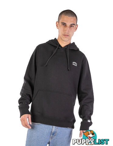 Russell Athletic Mens Originals Small Arch Hoodie - Black - RUSSELL ATHLETIC