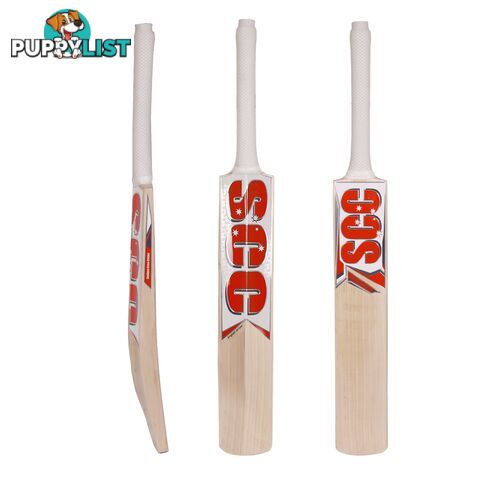 SCC Conqueror Red Elite SH Cricket Bat - SCC - 9348605003288