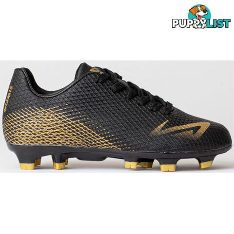 Nomis Magnet FG Kids Footy Boot - Black/Gold - NOMIS