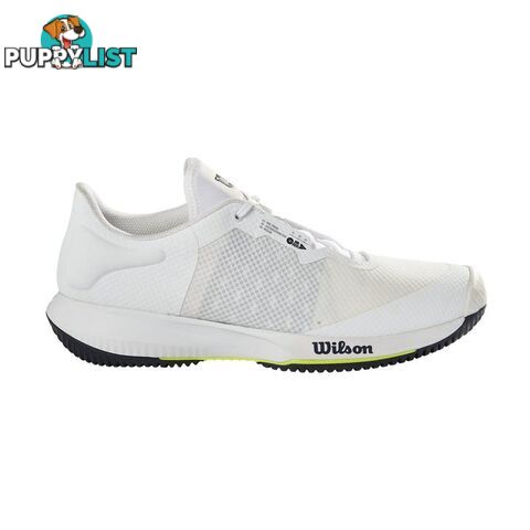 Wilson Mens Kaos Swift Tennis Shoe - Wh/Space/Yellow - WILSON