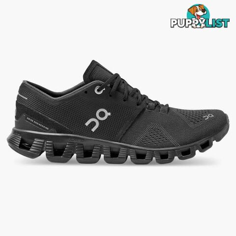 ON Cloud X Mens Training Shoe - Black/Asphalt - ON - 7630040567251