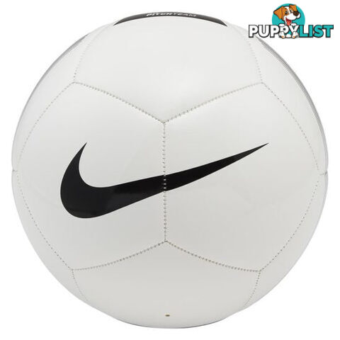 Nike Pitch Team Soccer Ball - White - NIKE