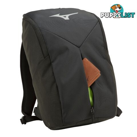 Mizuno 18L Baseball/Softball Backpack - Black - MIZUNO