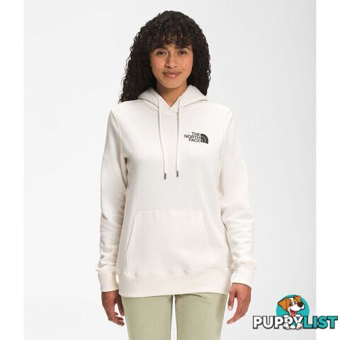 The North Face Womens Box NSE Pullover Hoodie - Gardenia White - THE NORTH FACE