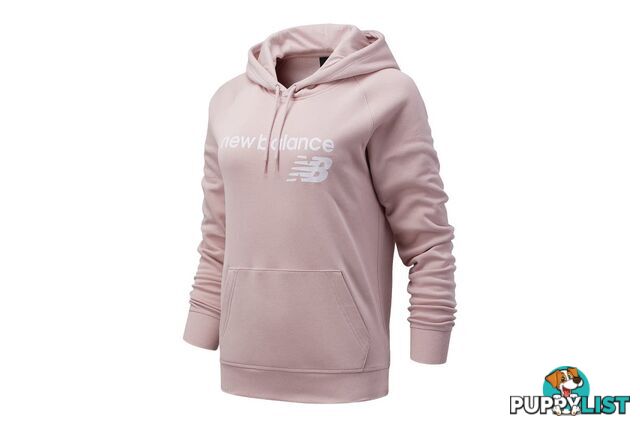 New Balance Womens Fleece Hoodie - Pink - NEWBALANCE - 194389053655