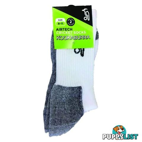 Kookaburra AirTech Socks (2pk) - KOOKABURRA