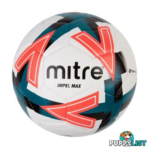 Mitre Impel Max Soccer Ball - White/Orange/Green - MITRE