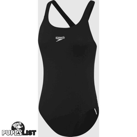 Speedo Girls Endurance + Medalist Swimsuit - Black - SPEEDO