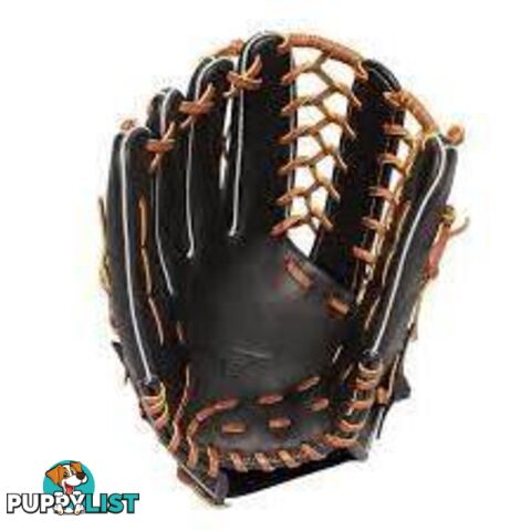 Mizuno Select Nine 12.5 Inch Baseball LHT Fielders Glove - Black/Tan - MIZUNO