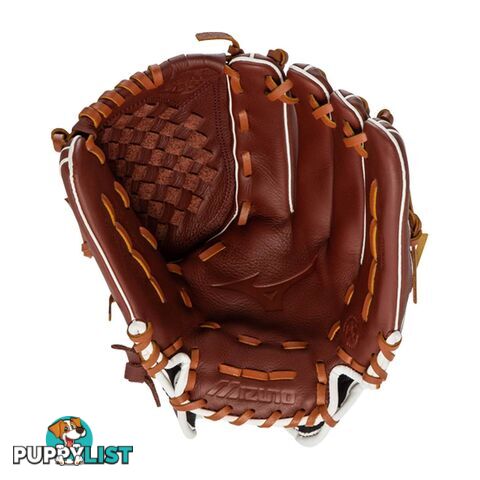 Mizuno Prospect Select 12.5 Inch RHT Fastpitch Softball Glove - Brick/Dust - MIZUNO