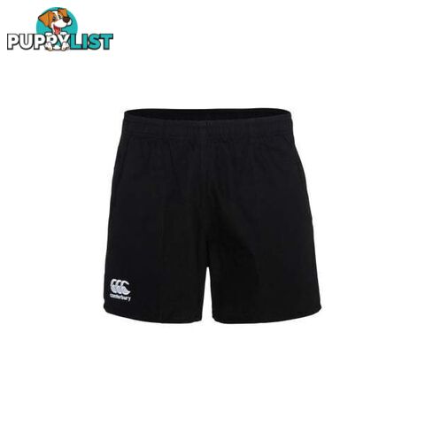 Canterbury Rugged Drill Short - Black - CANTERBURY - 5054773018224