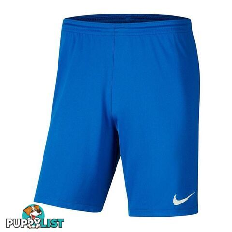 Nike Mens Dri-Fit Park III Short - Royal Blue - NIKE - 193654341145