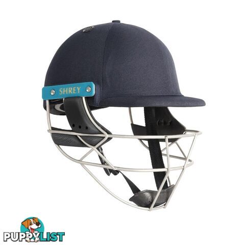 SHRET Small Master Class Air 2.0 Helmet With Stainless Steel Visor - Navy - SHREY - 9330176082554