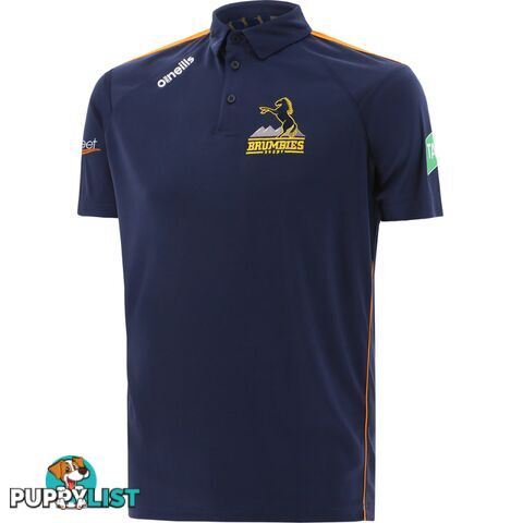 ONeills Brumbies Adults 2022 Polo Shirt - ONEILLS