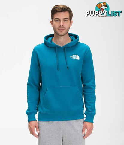 The North Face Mens Box NSE Pullover Hoodie - Banff Blue - THE NORTH FACE