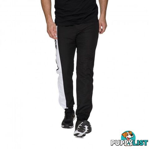 Canterbury Mens Tapered Stripe Cuffed Trackpant - Black - CANTERBURY