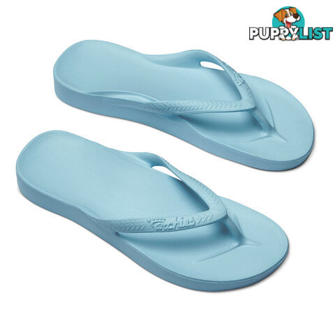 Archies Adults Arch Support Thongs - Sky Blue - ARCHIES