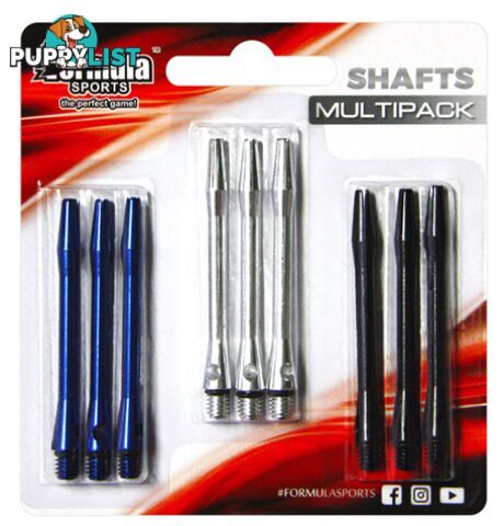 Formula Sports Coloured Alloy Shaft Multipack - FORMULA SPORTS - 9337362014859