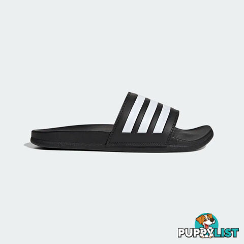 Adidas Adilette Comfort Mens Slide - Black - ADIDAS