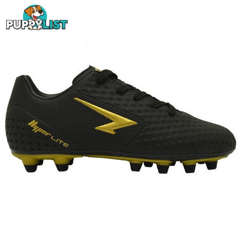 Sfida Zone Kids Footy Boot - Black/Gold - SFIDA