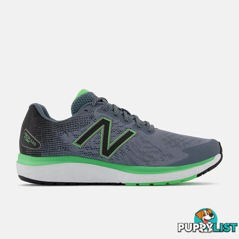 New Balance Fresh Foam 680 V7 Mens Running Shoe-Grey-8 - NEWBALANCE