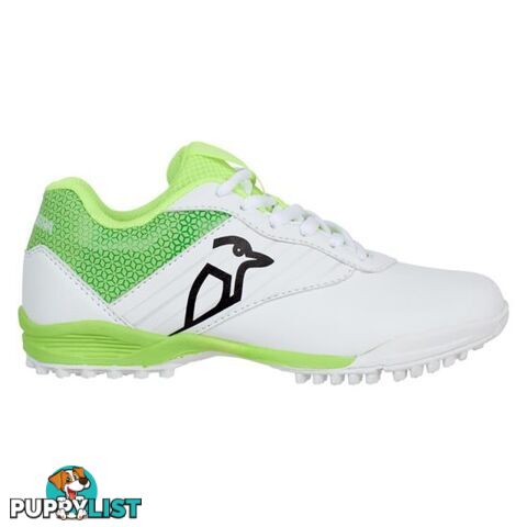 Kookaburra Pro 5.0 Rubber Jnr Cricket Shoe - White - KOOKABURRA