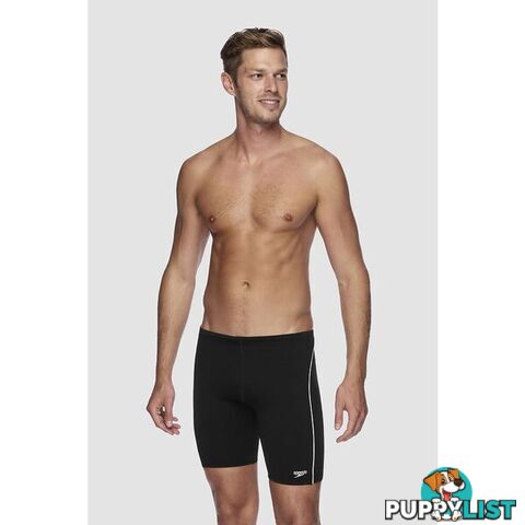 Speedo Mens End+ Logo Waterboy Jammer - Black/White - SPEEDO