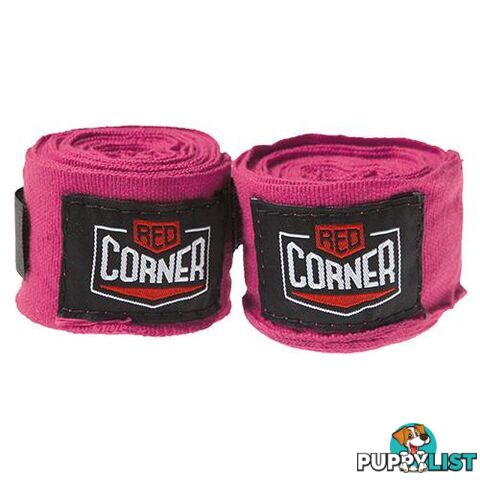 RCB Hand Wraps-Pink - RED CORNER - 9348605001055