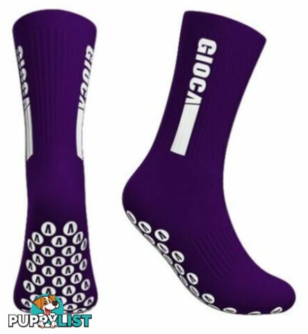 Gioca Grip Socks - Purple - GIOCA