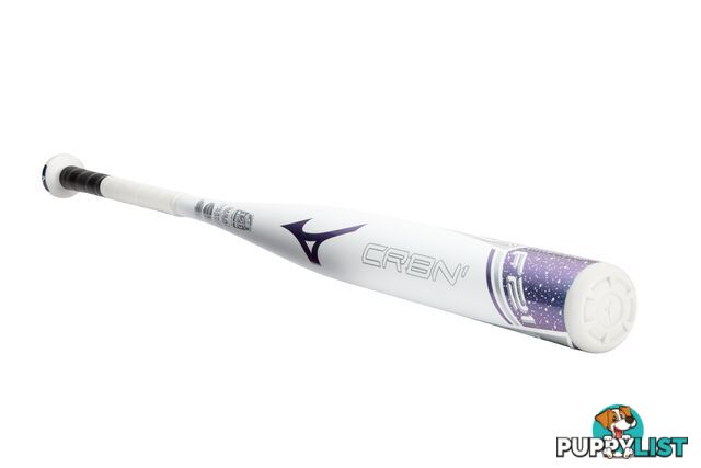 Mizuno F21 Carbon1 (-9) Fastpitch Softball Bat - White/Mint - MIZUNO