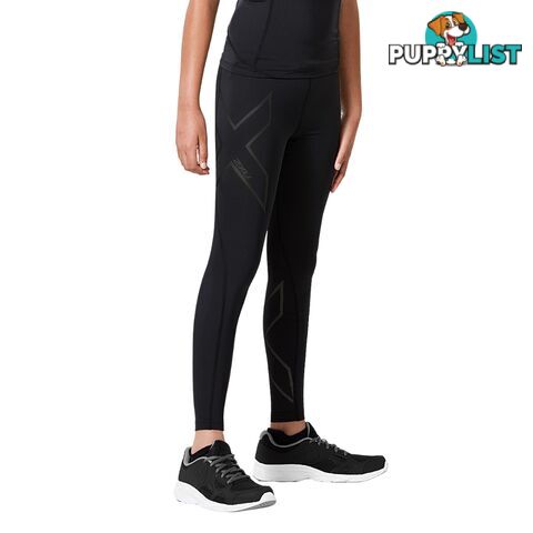 2XU Youth Compression Tights - Black/Nero - 2XU - 9336340422723