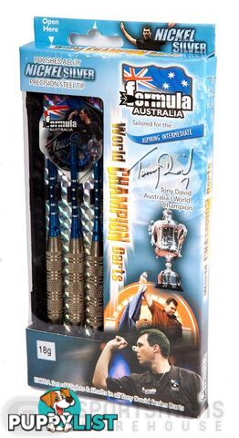 Formula Sports Tony David Nickel Silver Dart 24g - FORMULA SPORTS - 9337362001422