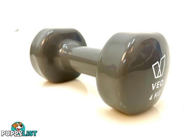 VEO PVC Dipped Dumbbell 4KG - VEO