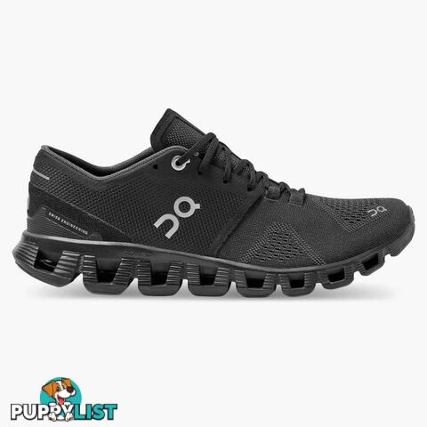 ON Cloud X Womens Training Shoe - Black/Asphalt - ON - 7630040567978