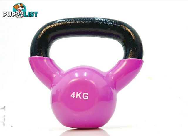 VEO Vinyl Coated Kettlebell 4KG - VEO