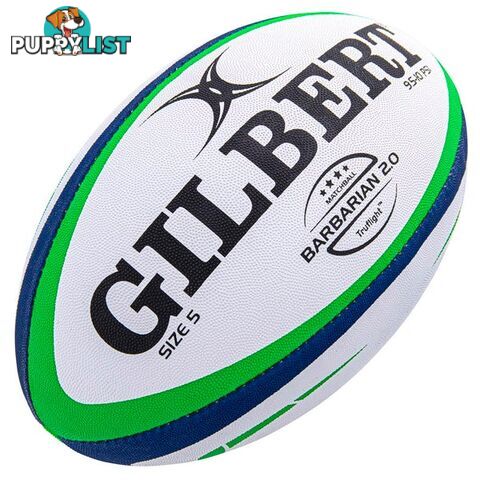 Gilbert Barbarian 2.0 Size 5 Rugby Union Ball - GILBERT